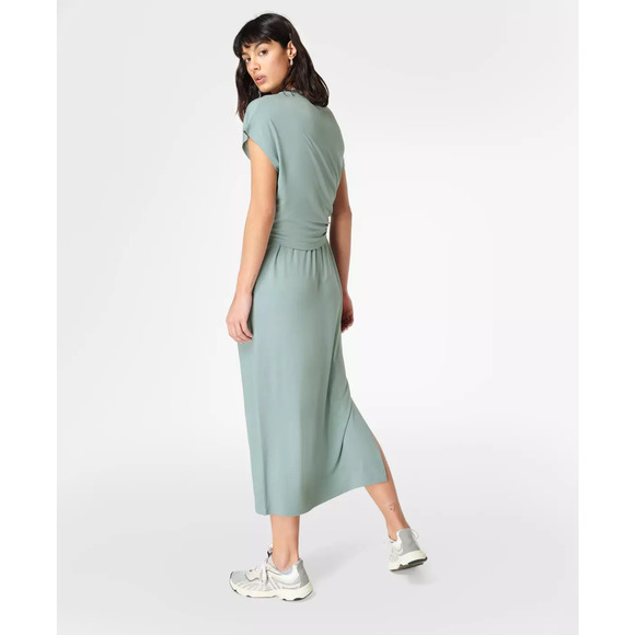 Sweaty Betty Green Midi Dress - Picture 5 of 15